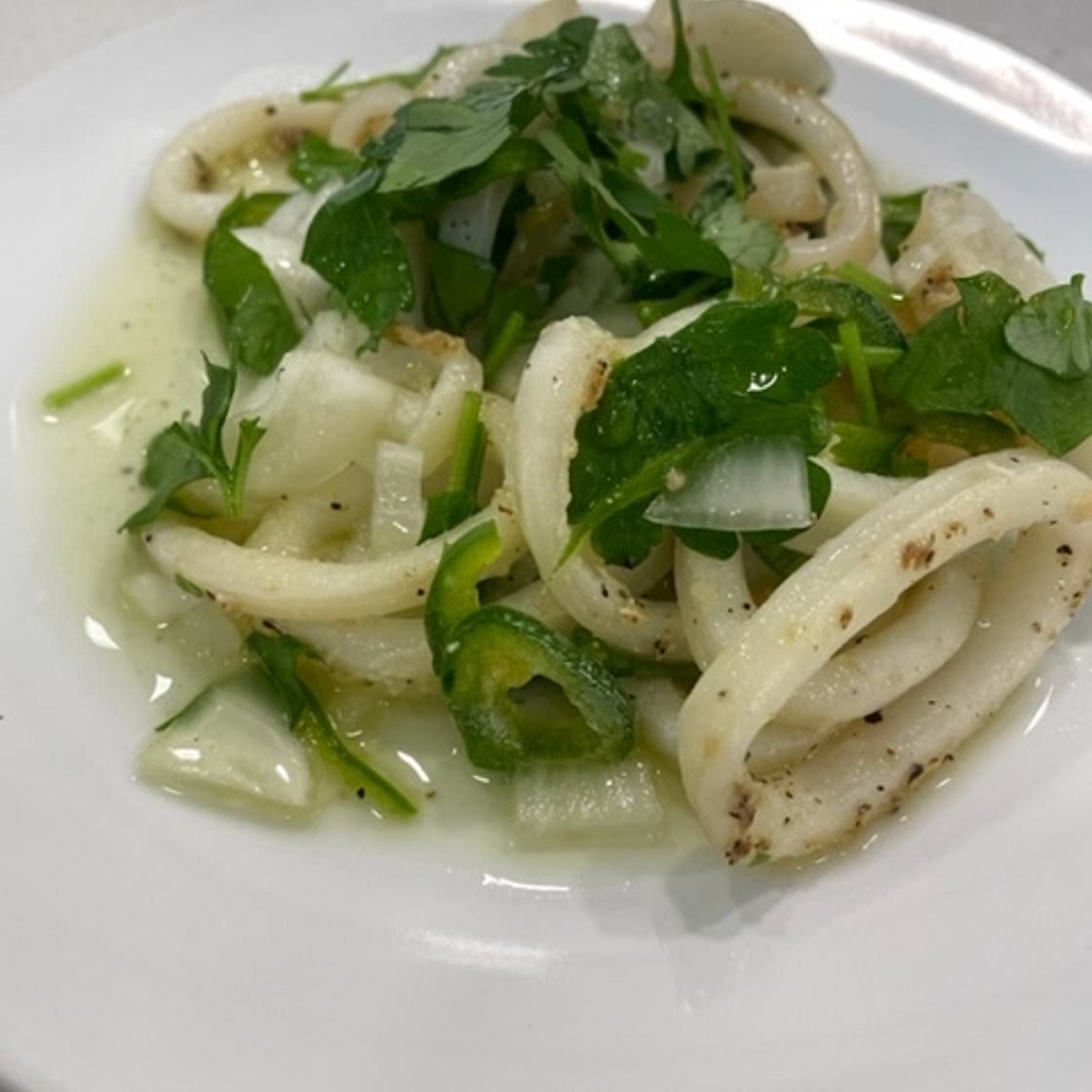 Octopus salad – salade ourite