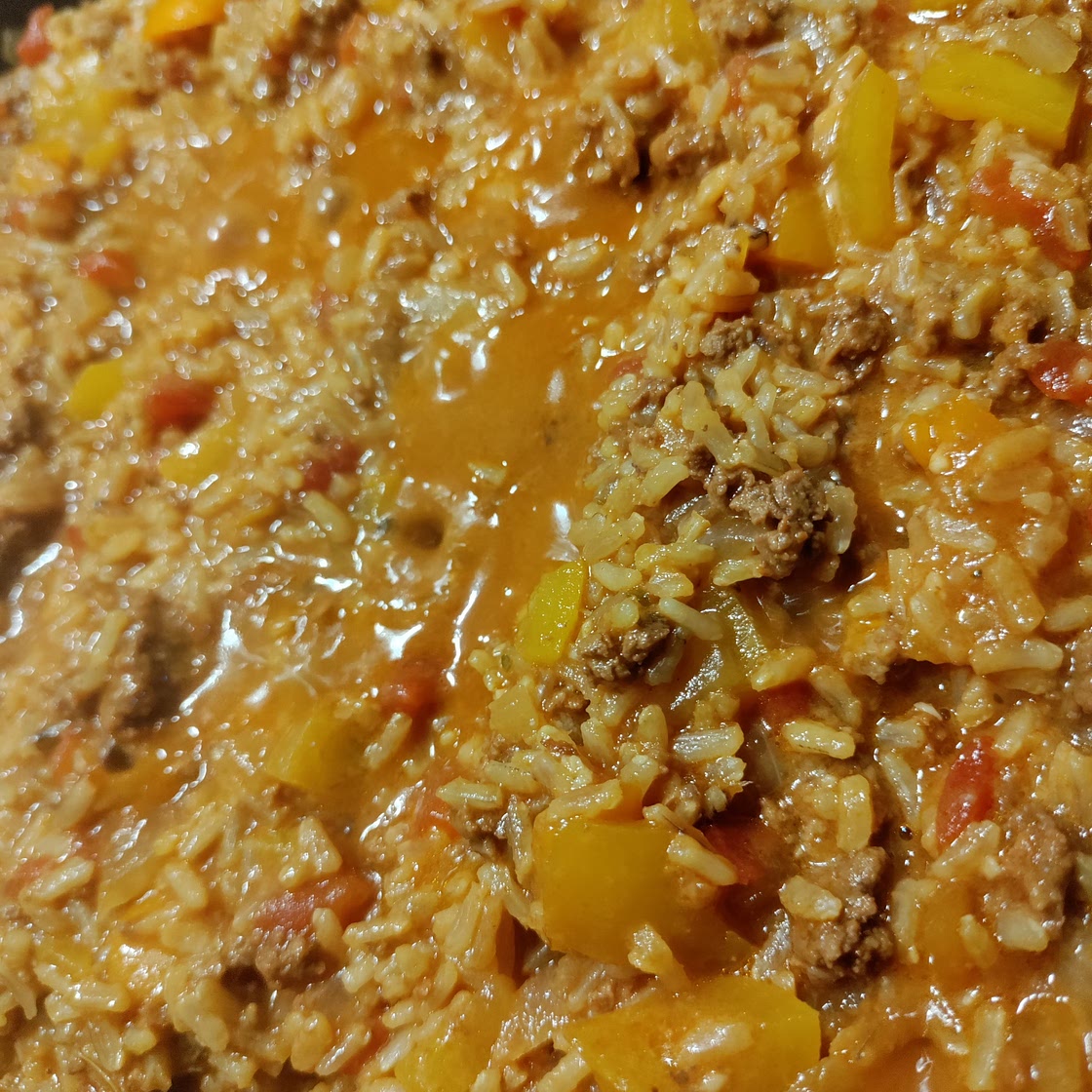 Unstuffed bell peppers