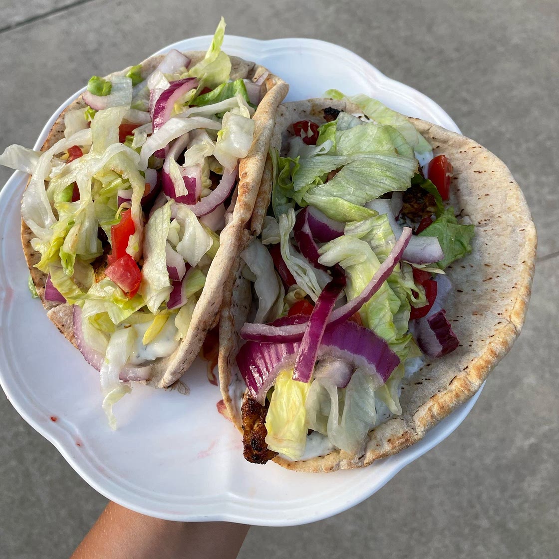 Easy Chicken Gyros Made On The Grill