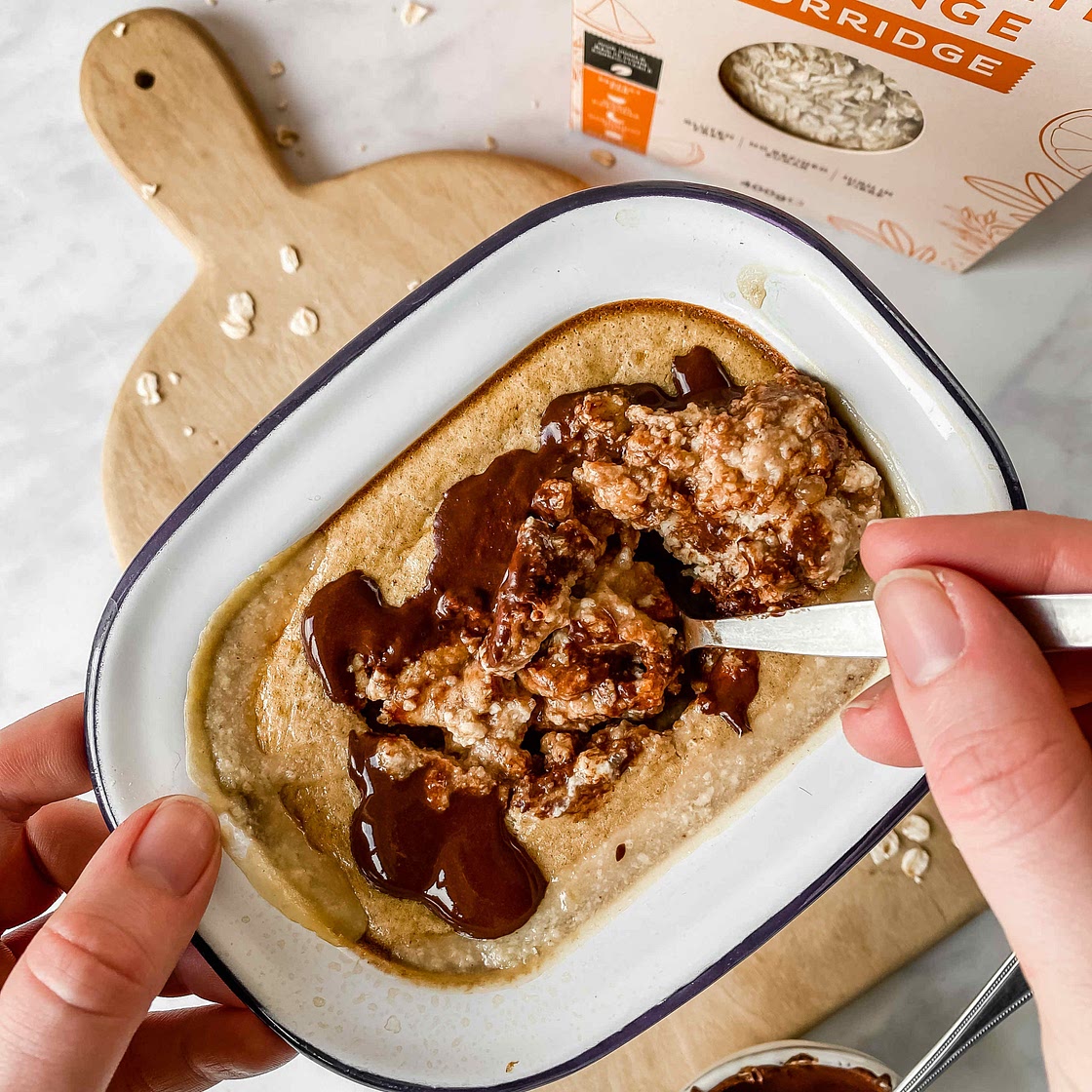 🍊 Chocolate Orange Baked Oats 🍊