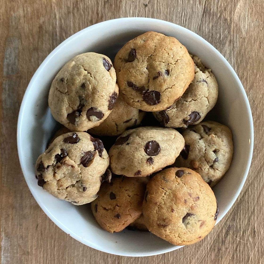Thick & Chewy Peanut Butter Chocolate Chip Cookies