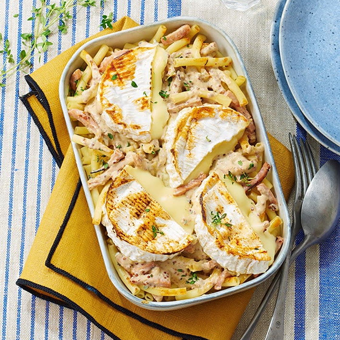 Gratin normand aux macaronis