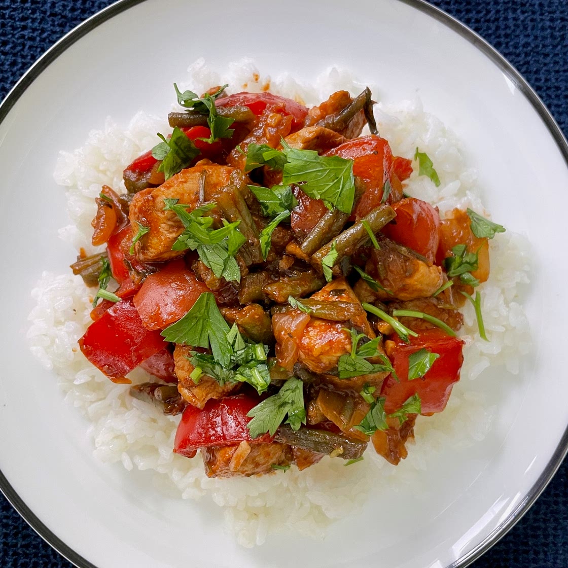 Vincy Guinness Bottle Chicken Stew