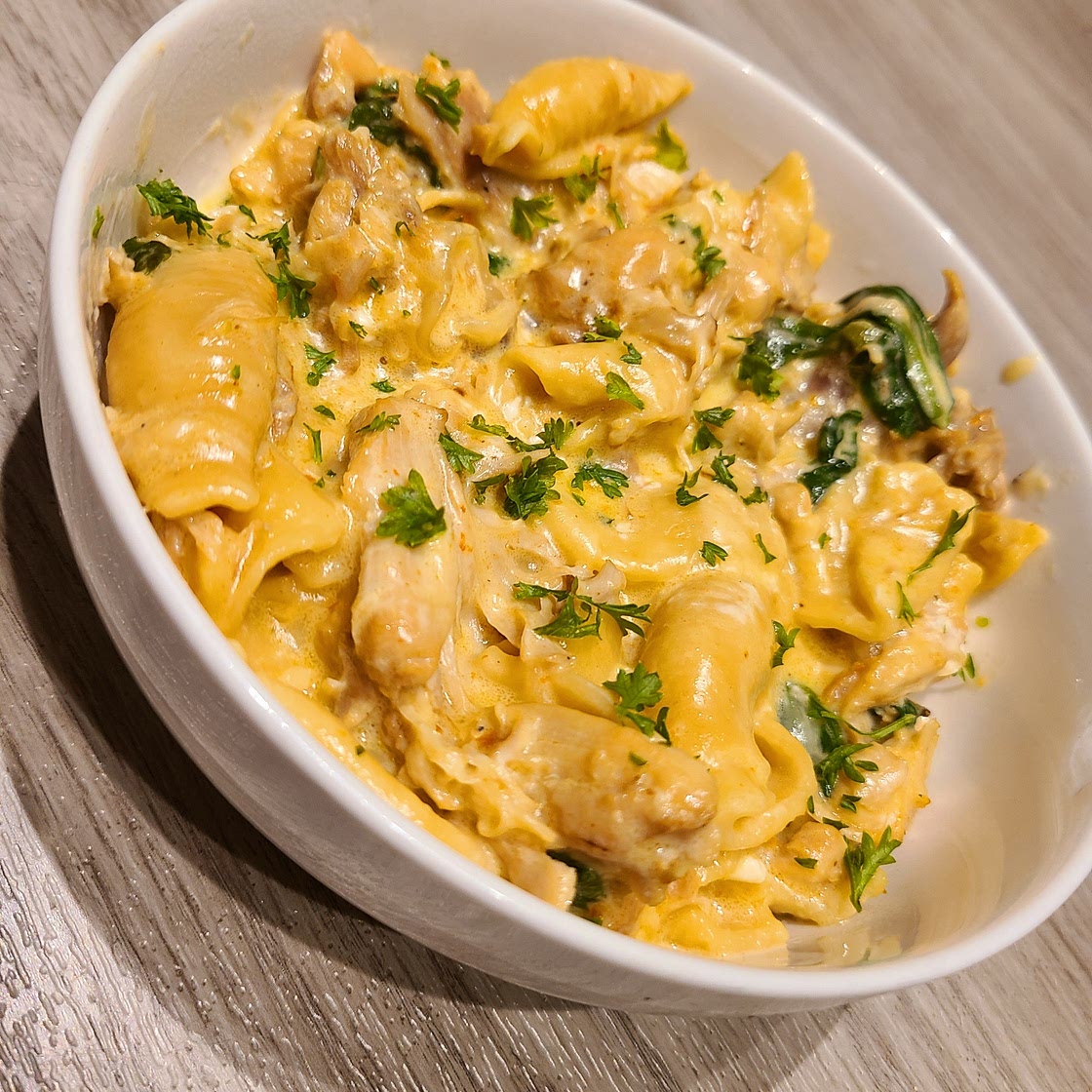 Instant Pot Creamy Tuscan Chicken Pasta