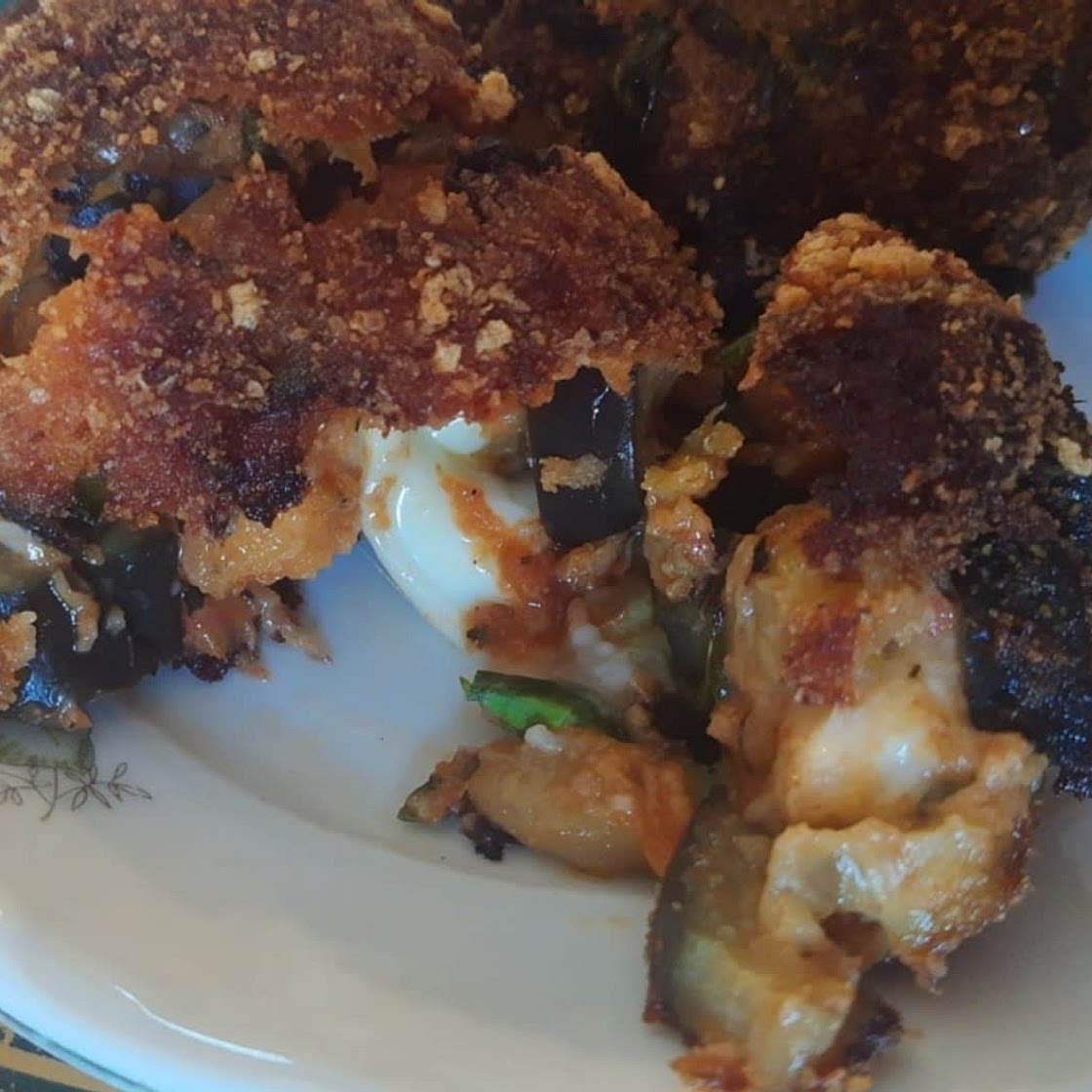 EGGPLANT PARMIGIANA BALLS