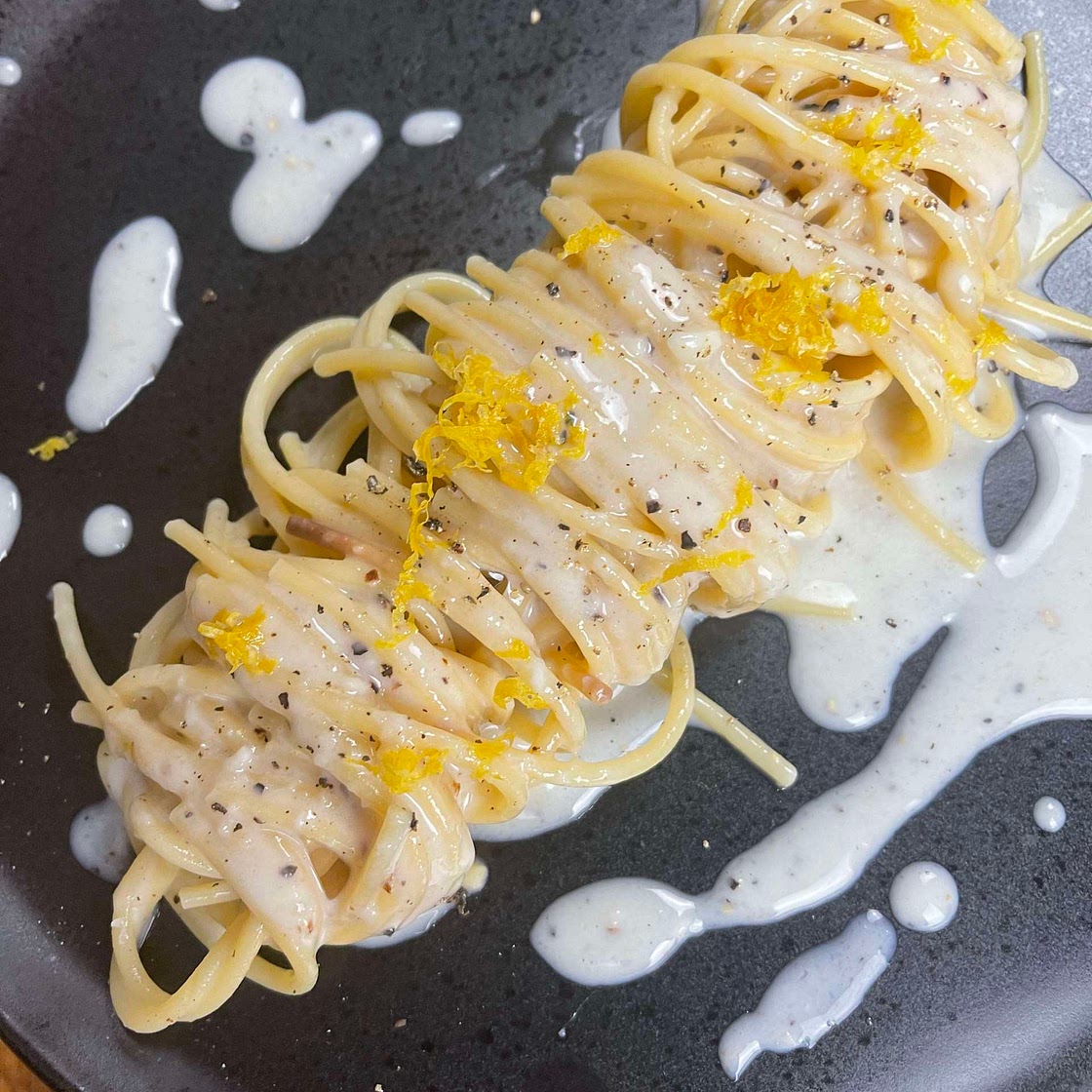 My summer edition of Cacio e Pepe  