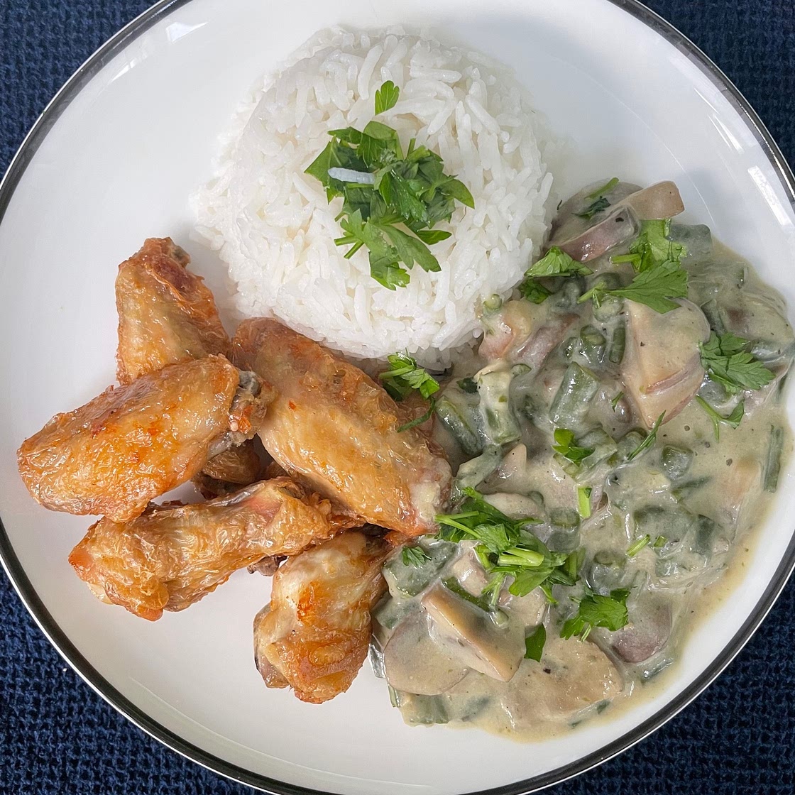 Mushroom chicken