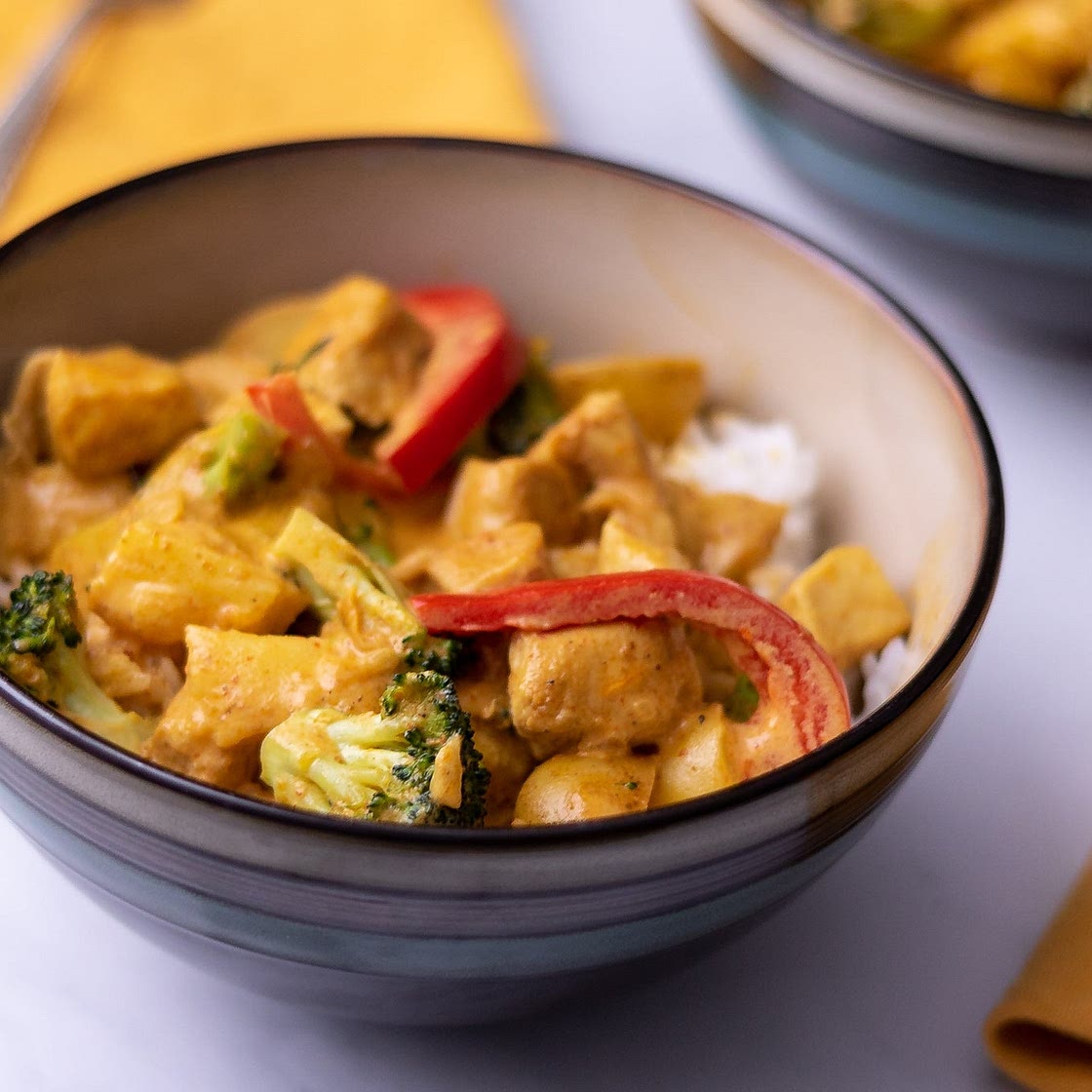 r/recipes - Thai yellow curry with chicken