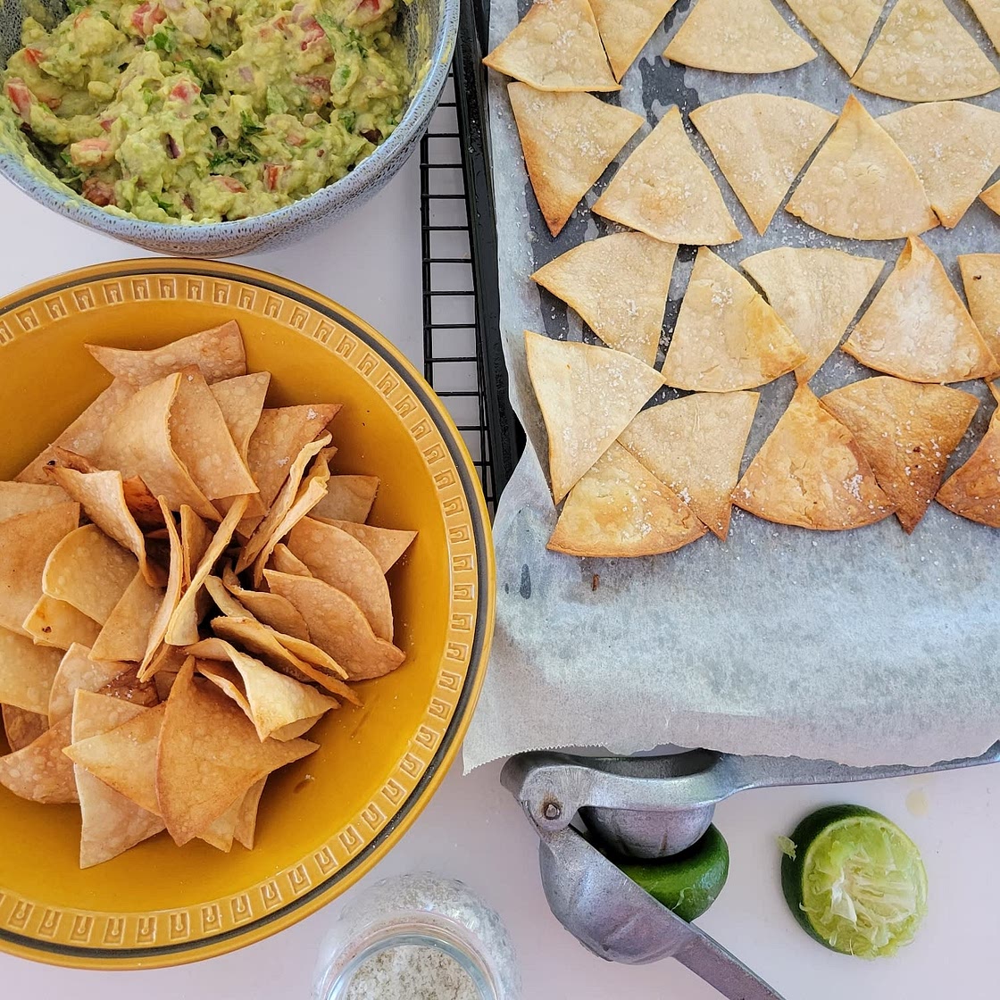 How to Make Baked Tortilla Chips