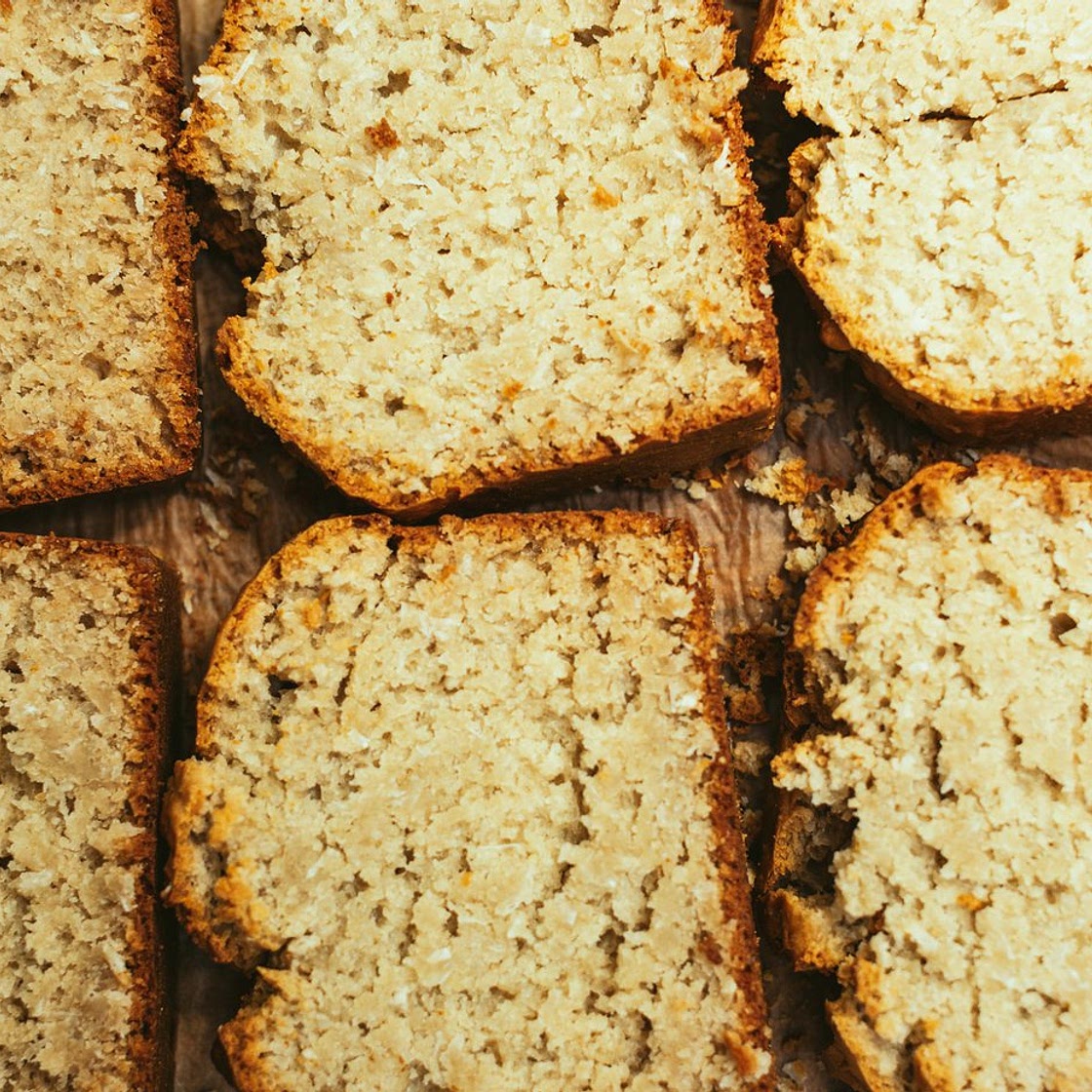 Vegan coconut bread