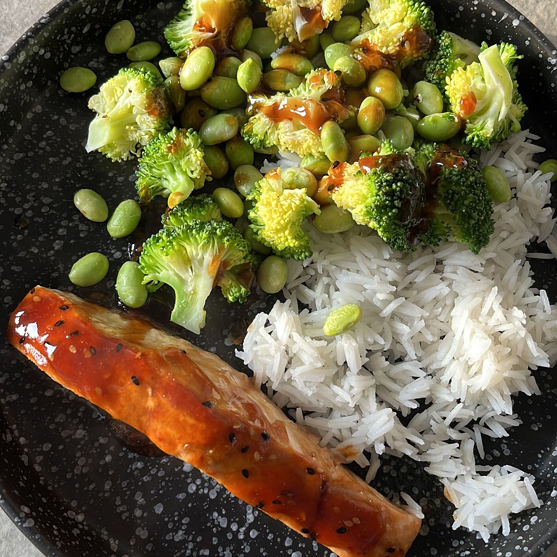 Teriyaki salmon