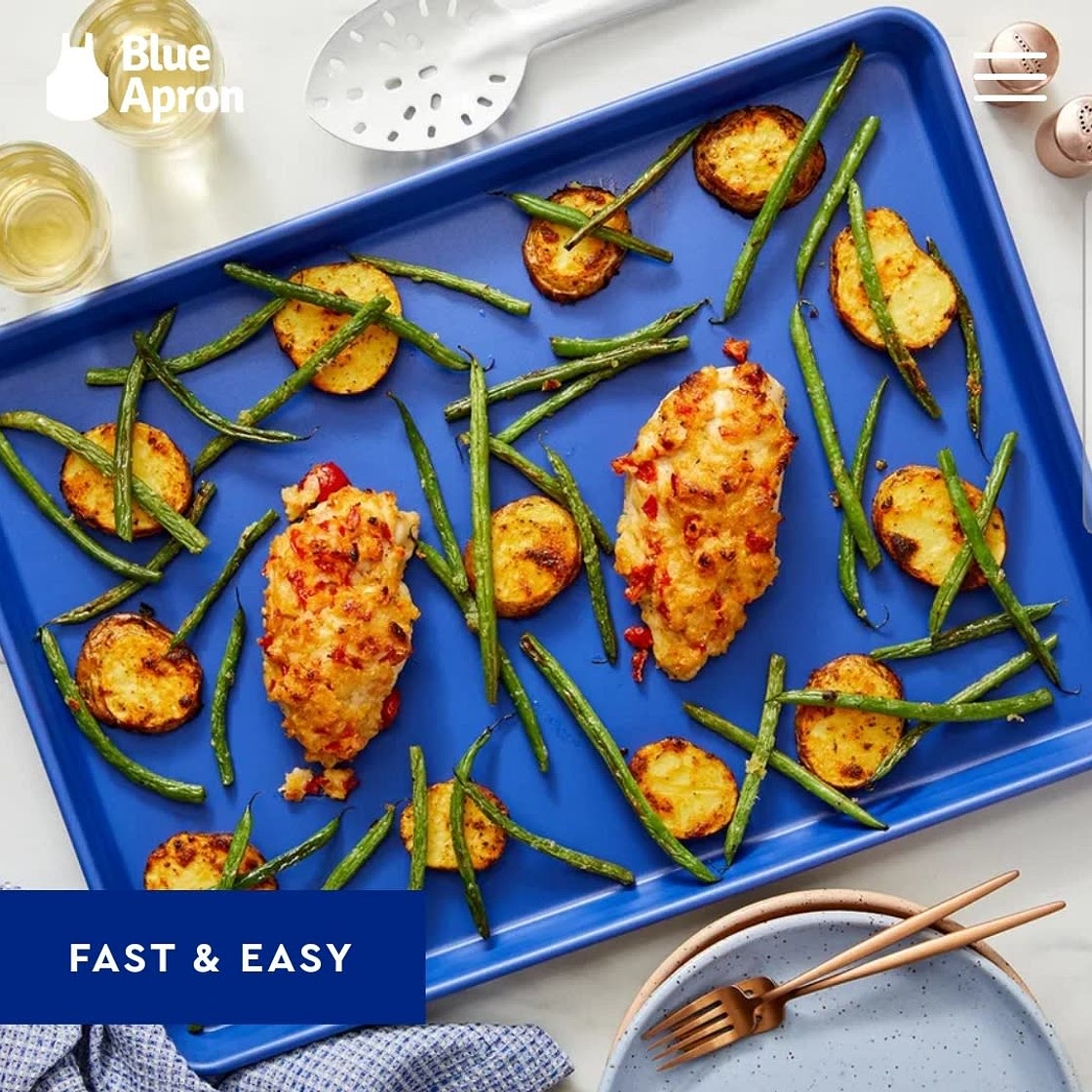 Sheet Pan Cheesy Chicken