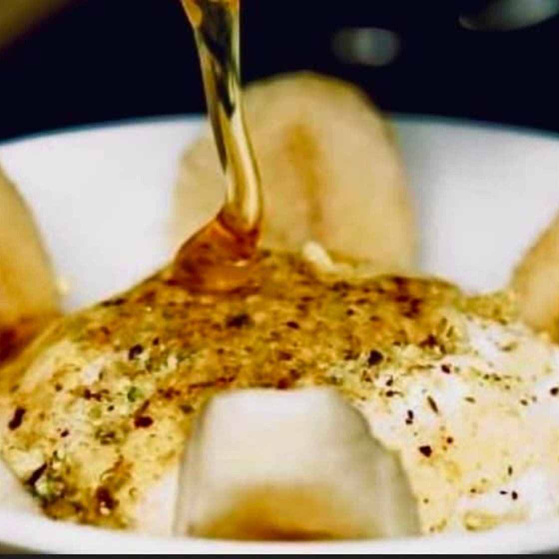 Mahalabieh or ﻿Semolina Pudding