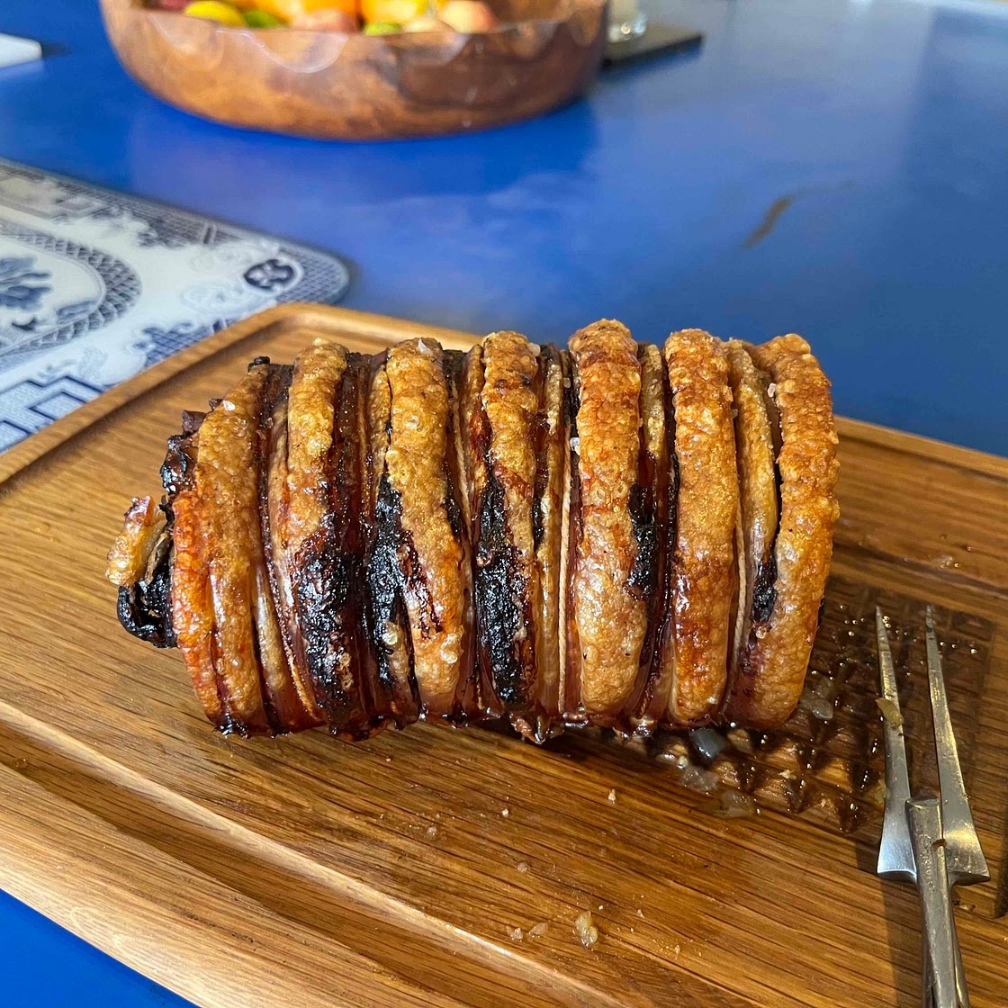 Roast Pork Loin & Crackling