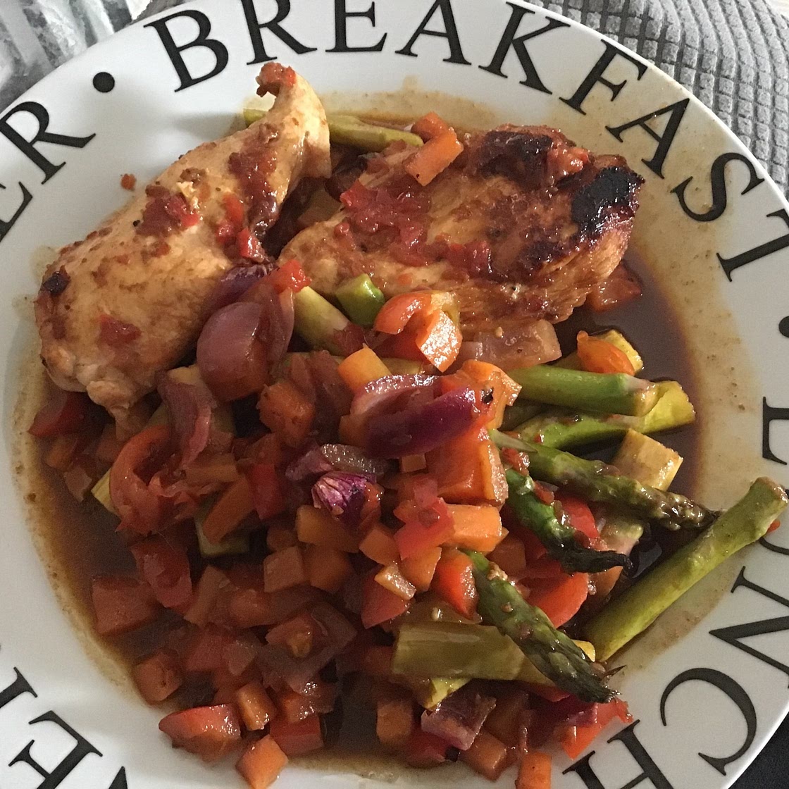 Balsamic Chicken and Vegetables