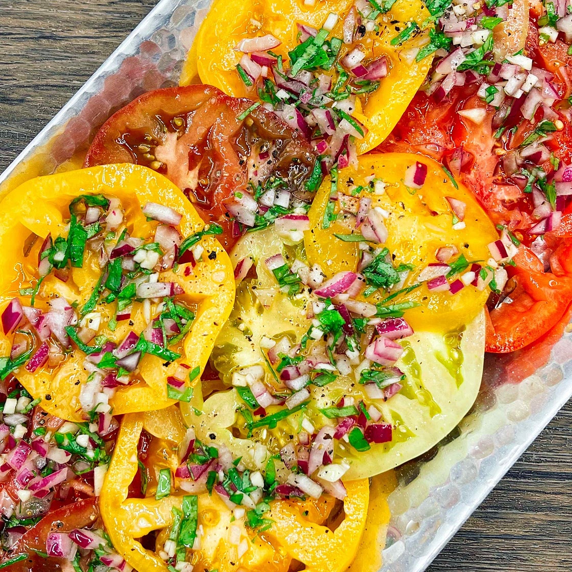 Marinated Tomatoes 