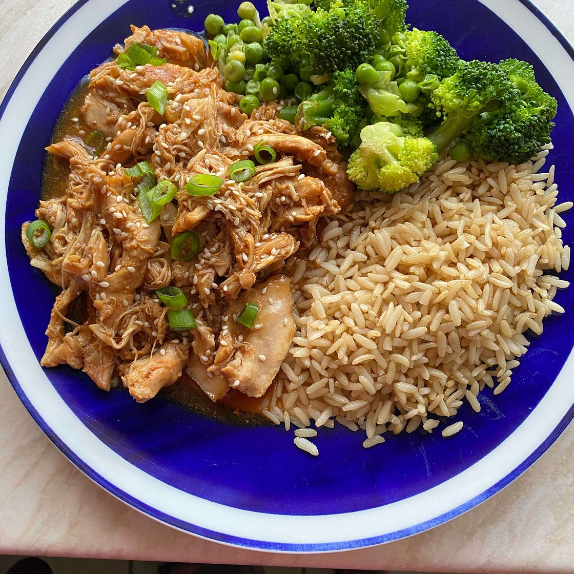 Honey Garlic Chicken (Slow Cooker)