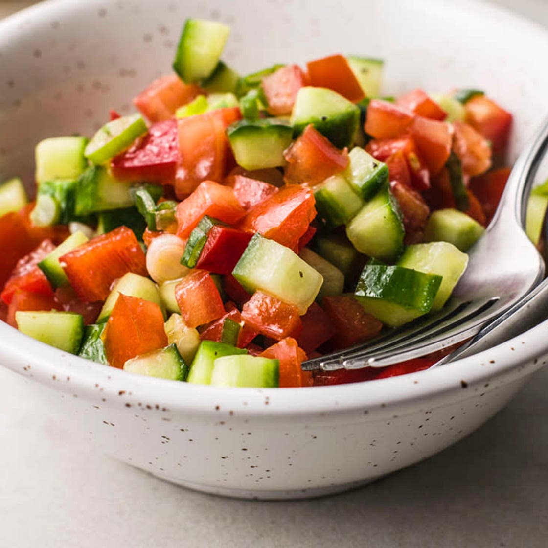 Israeli Vegetable Salad
