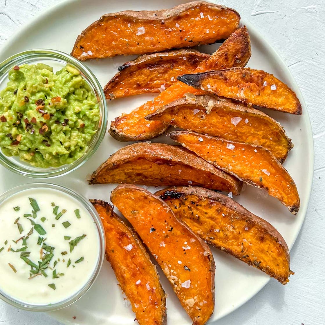 Crispy Sweet Potato Wedges