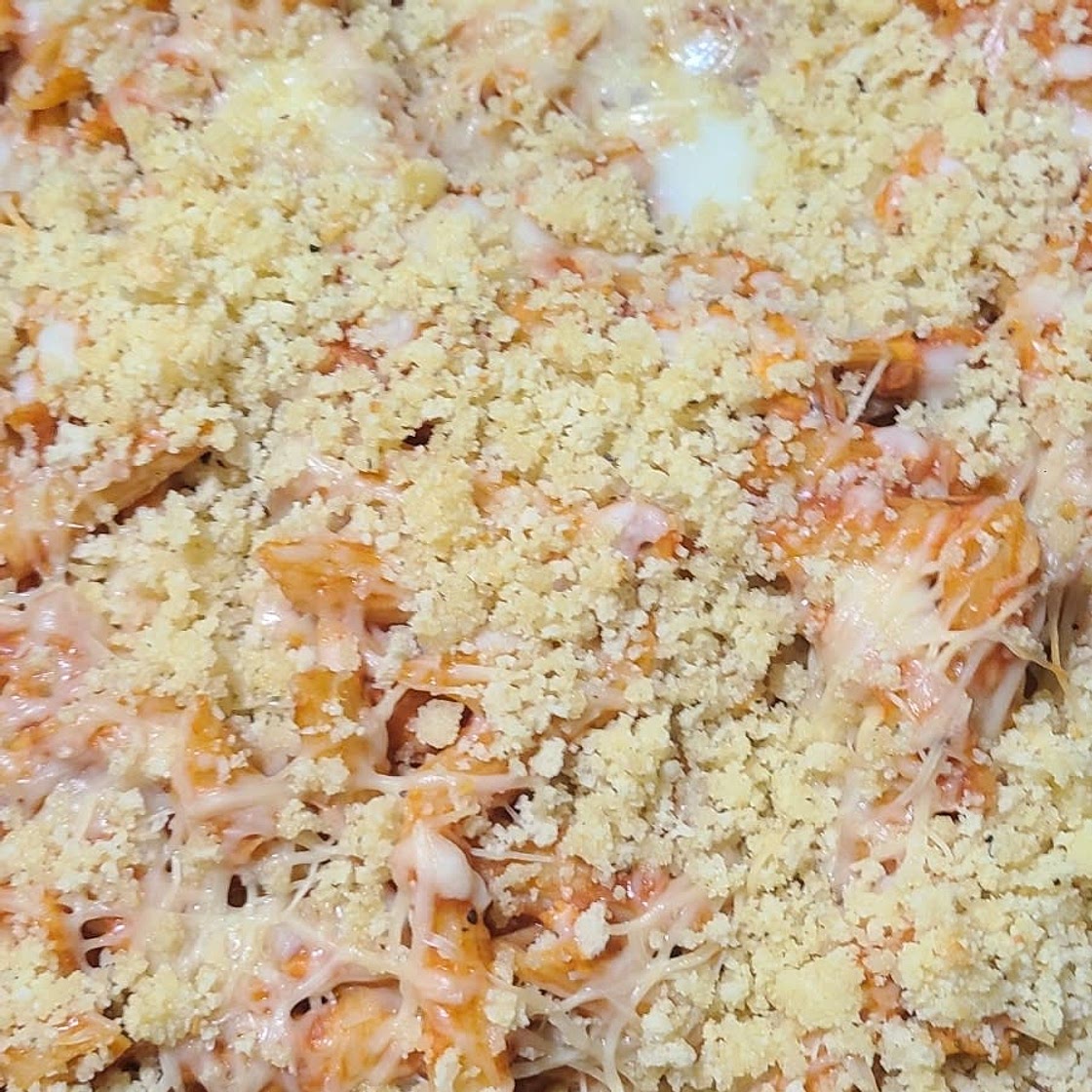 Easy Chicken Parmesan Casserole With Pasta