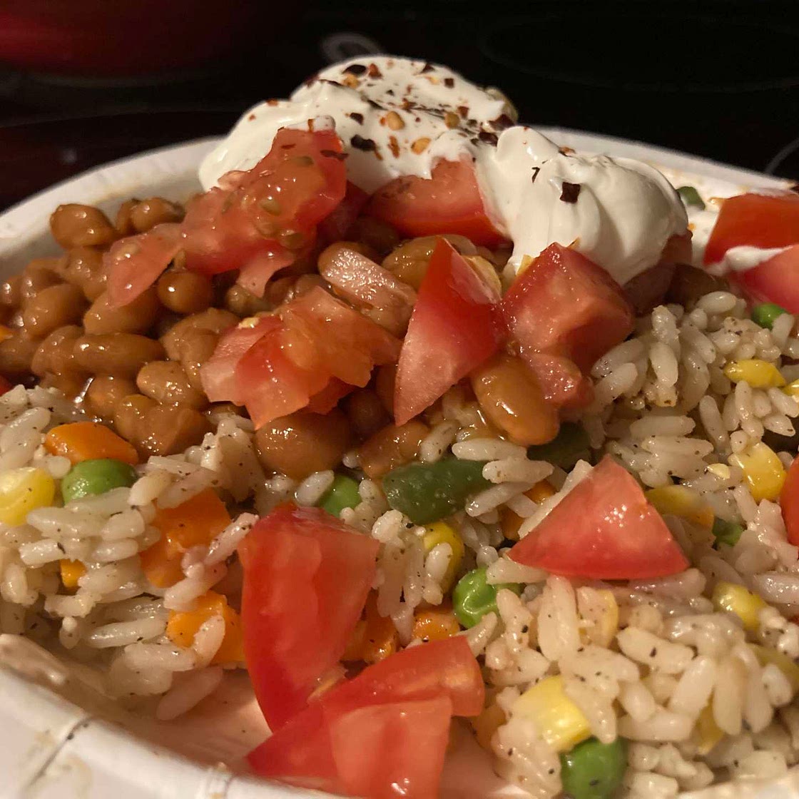 Simple Delicious Vegan Rice Bowl