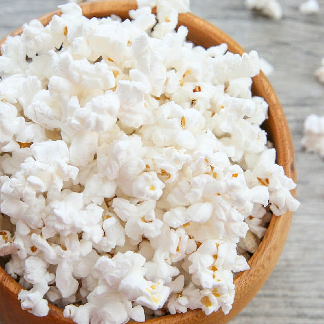 Microwave Popcorn in a Brown Paper Bag