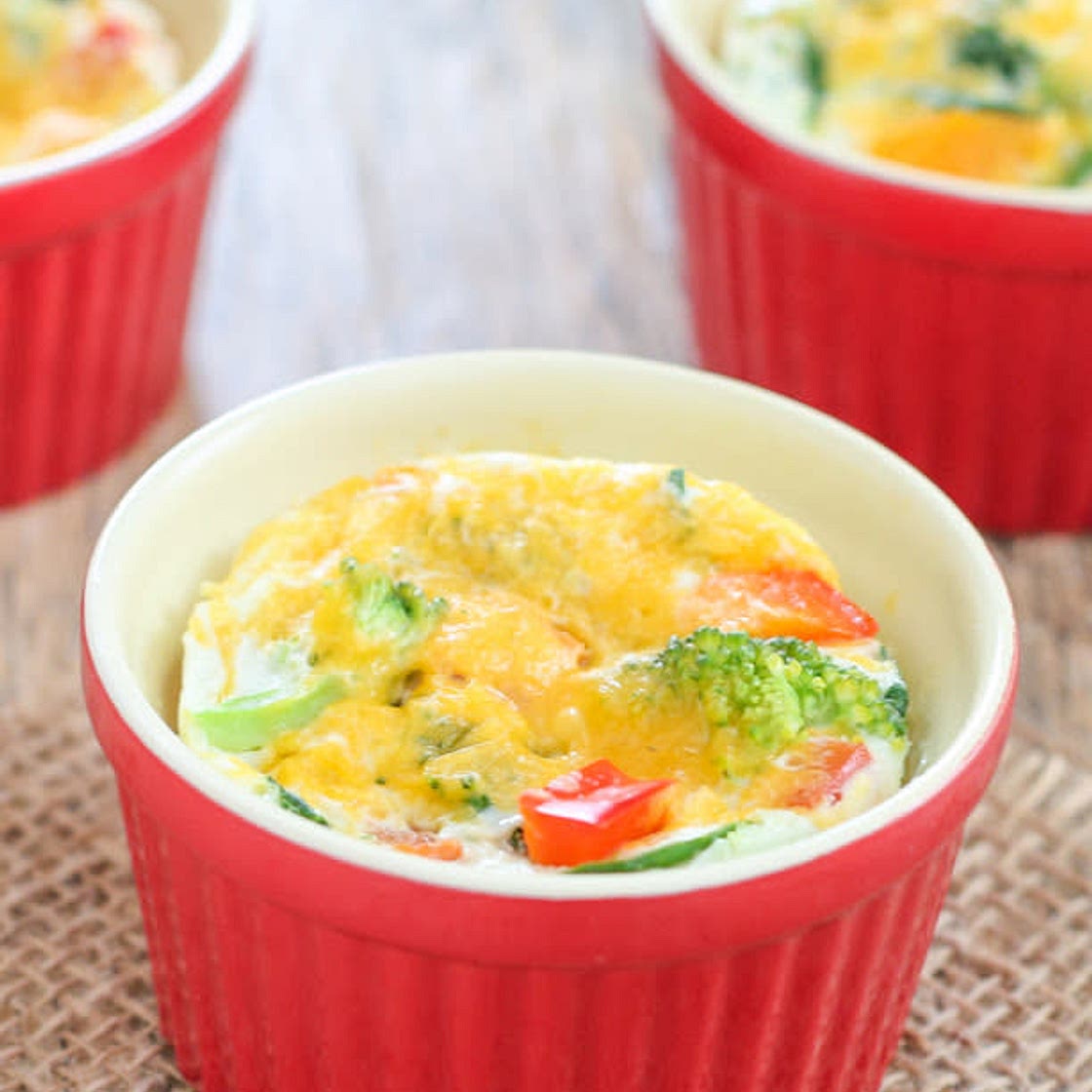 Microwave Egg White Omelettes