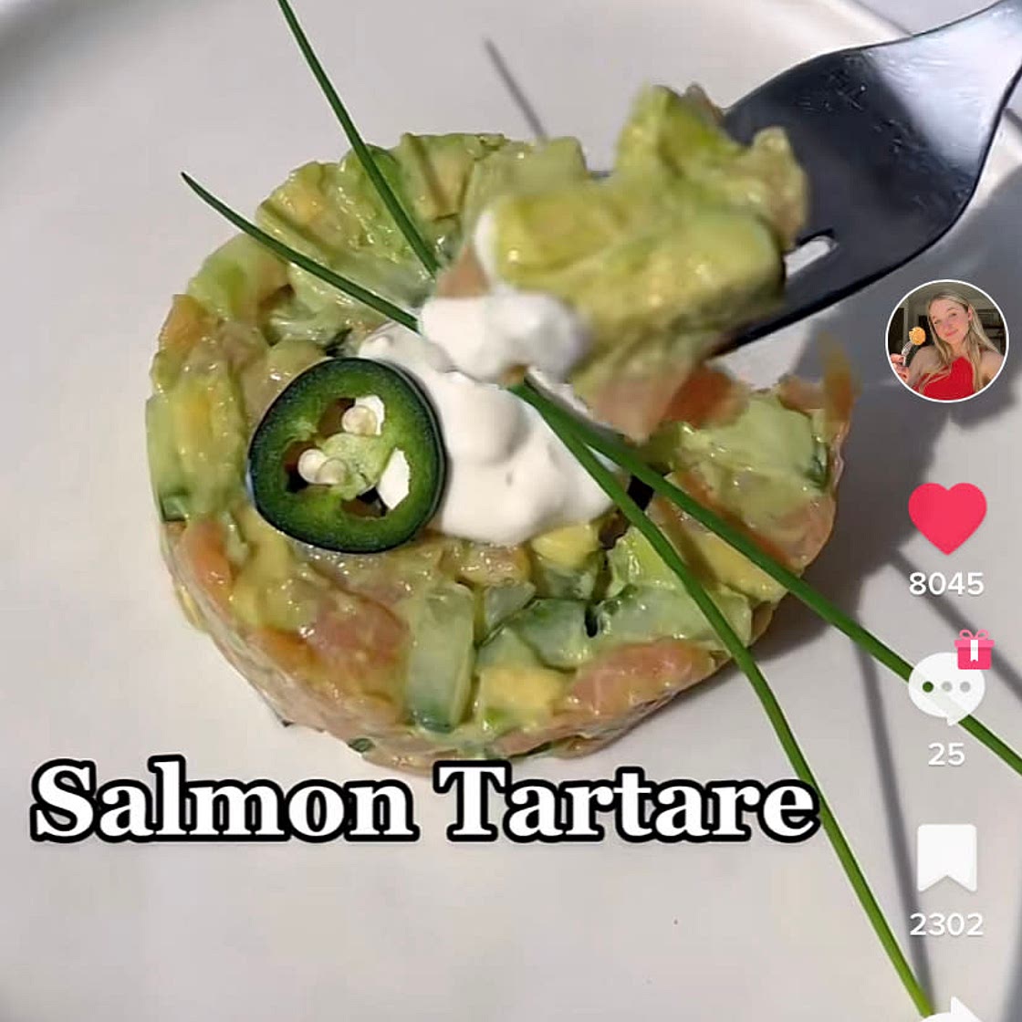 salmon tartare