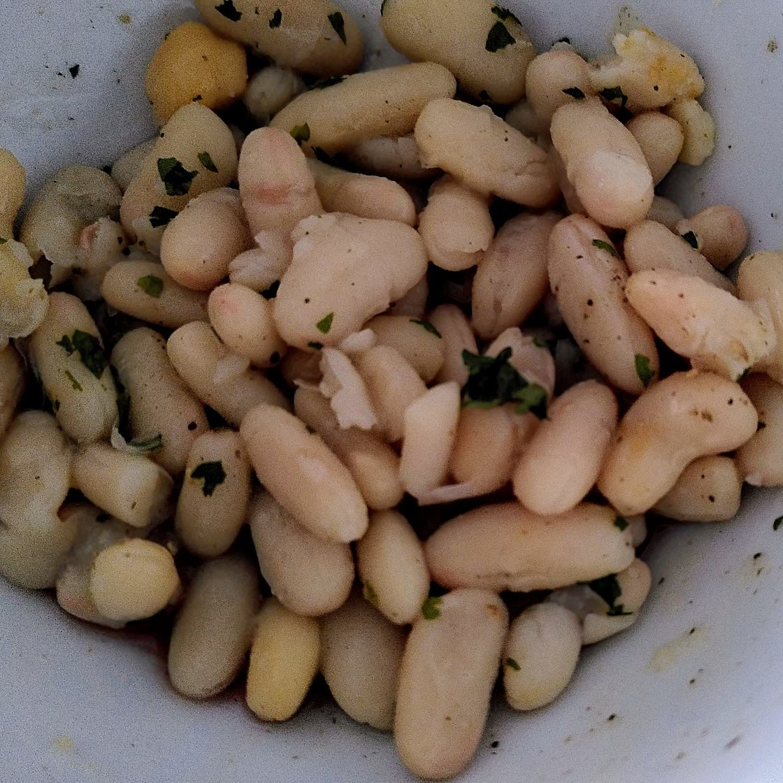 Salade de haricot tiedes