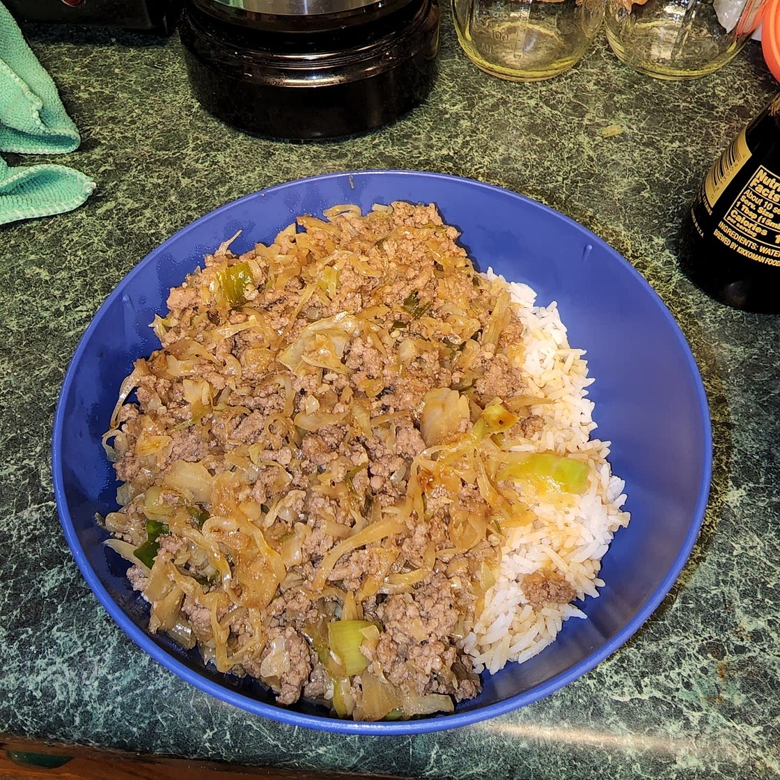 Beef and Cabbage Stir Fry