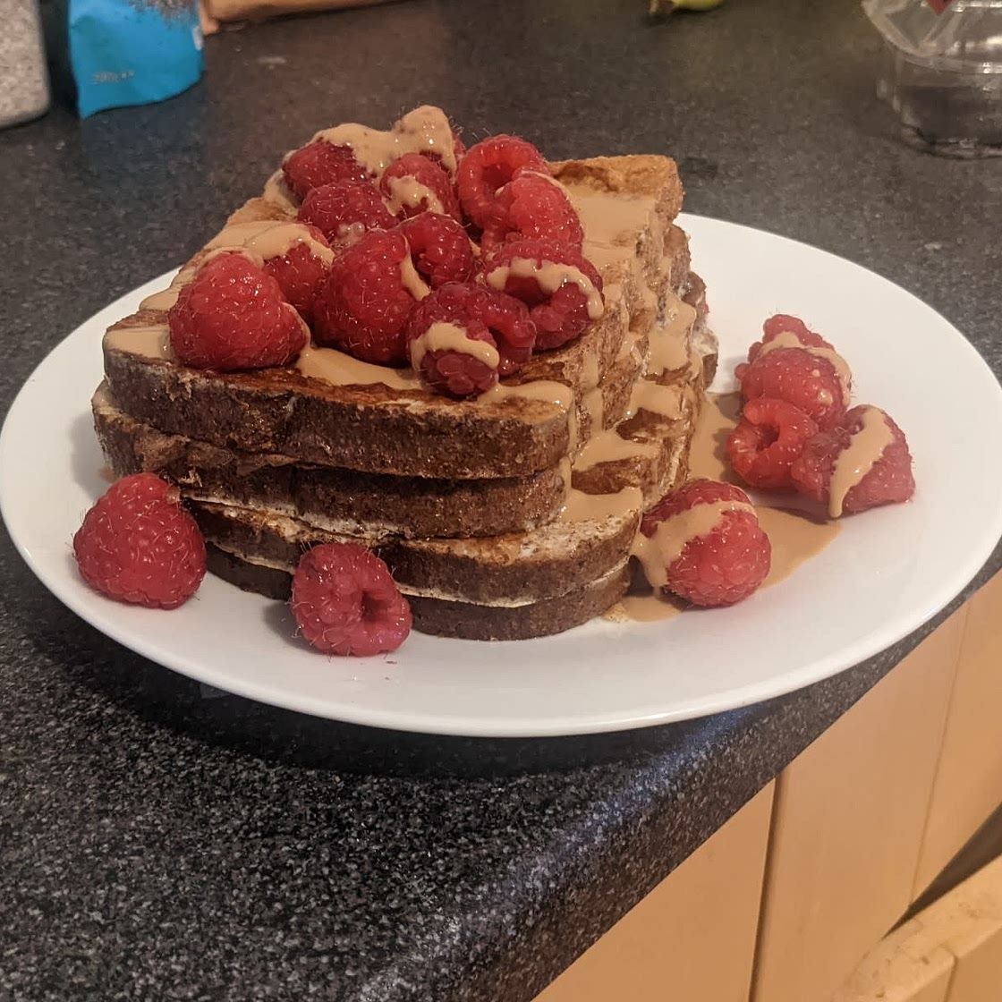 Vegan anabolic french toast