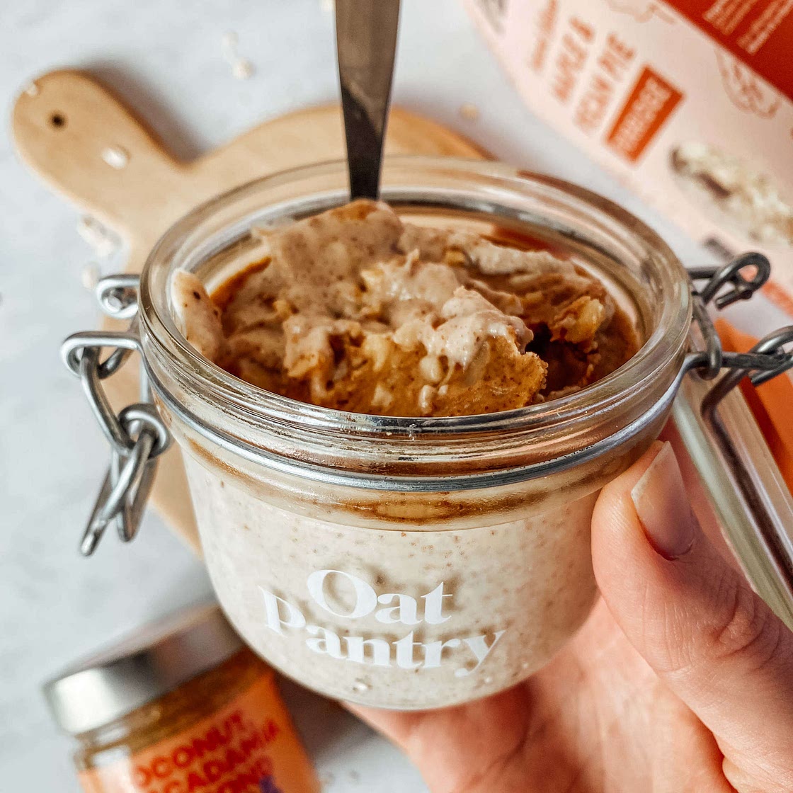 Maple & Pecan Pie Blended Overnight Oats