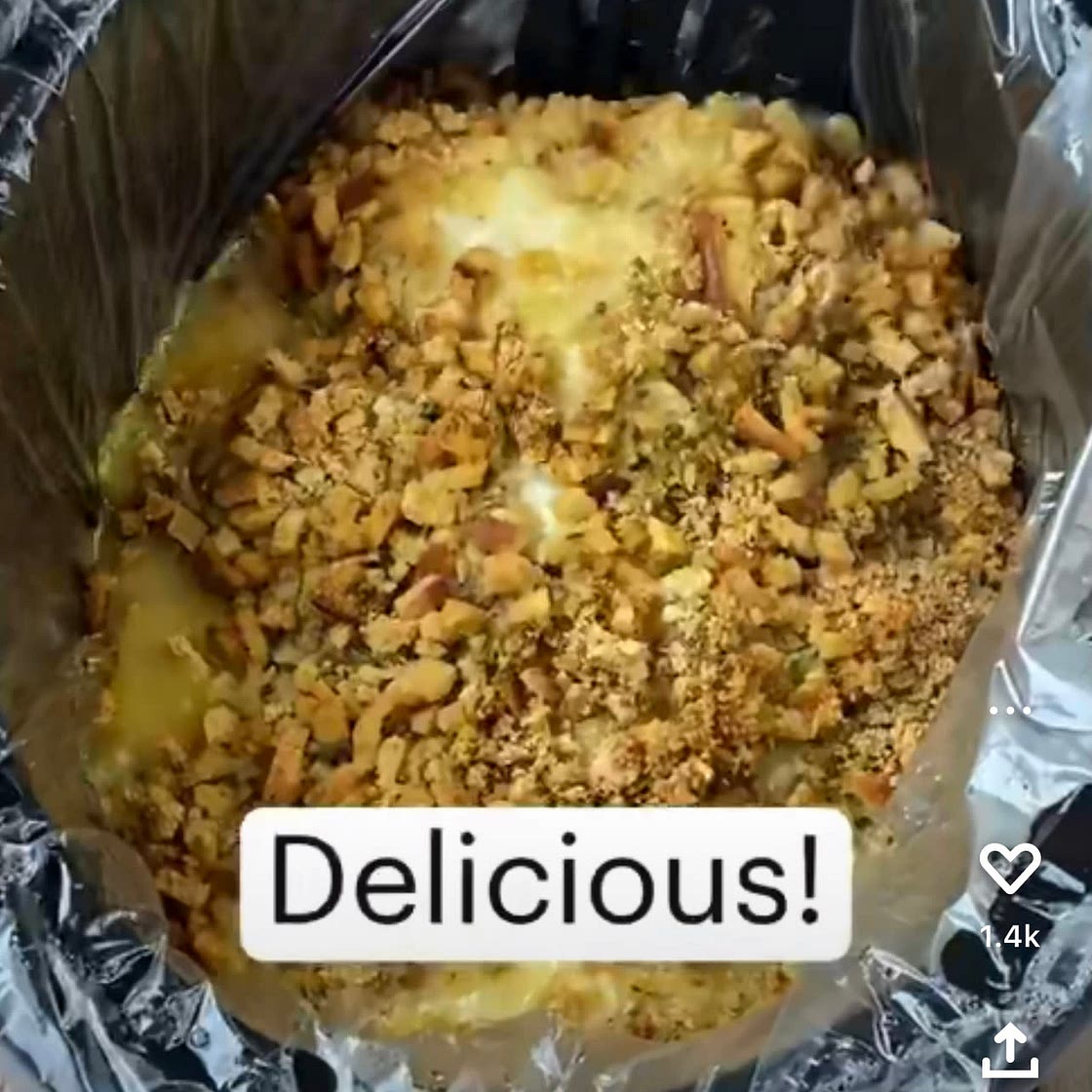 Chicken & Stuffing Casserole