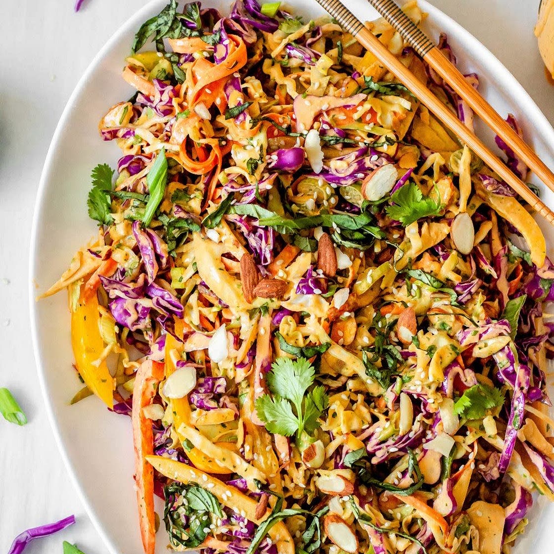 Thai Basil Chicken Quinoa Salad