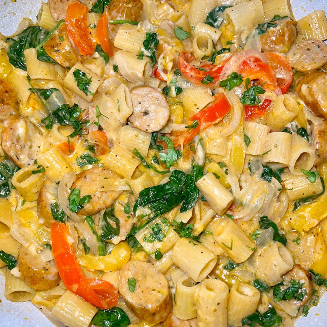 Chicken Chorizo Rigatoni Pasta