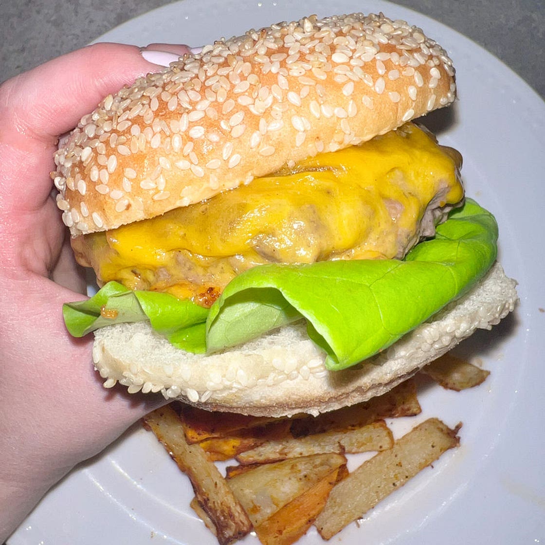 Cast Iron Burgers