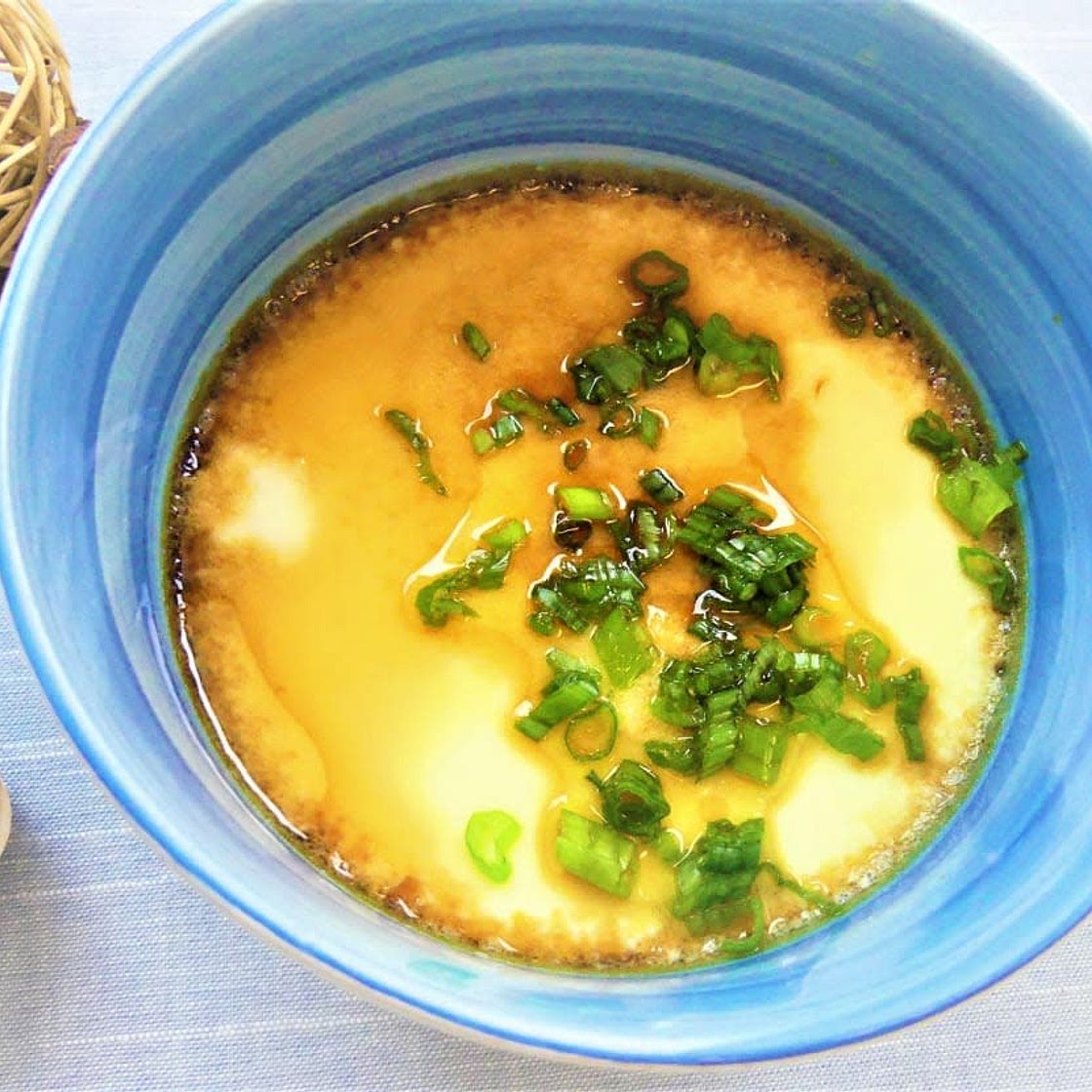 Chinese Steamed Egg Pudding | 蒸鸡蛋羹
