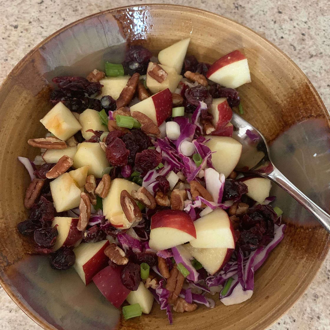 Cranberry Apple Quinoa Salad