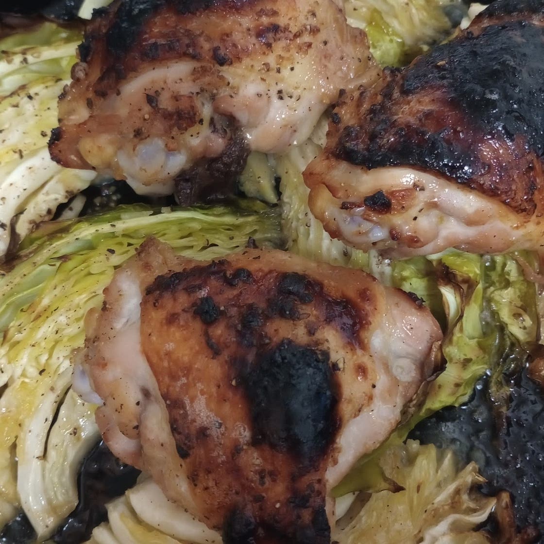 Thai Roast Chicken Thighs With Coconut Rice