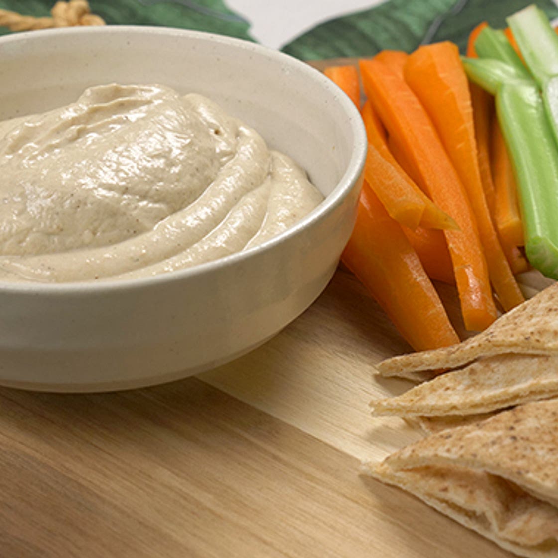 Tofu and tahini dip