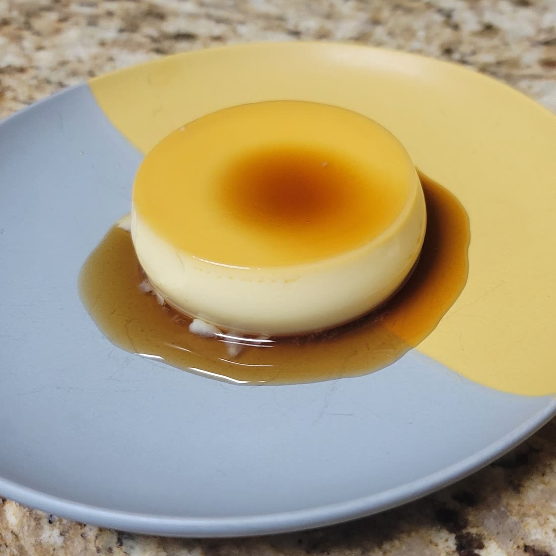 Keto coffee caramel coconut flan