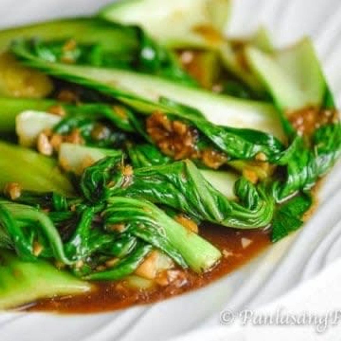 Garlic Oyster Sauce Bok Choi
