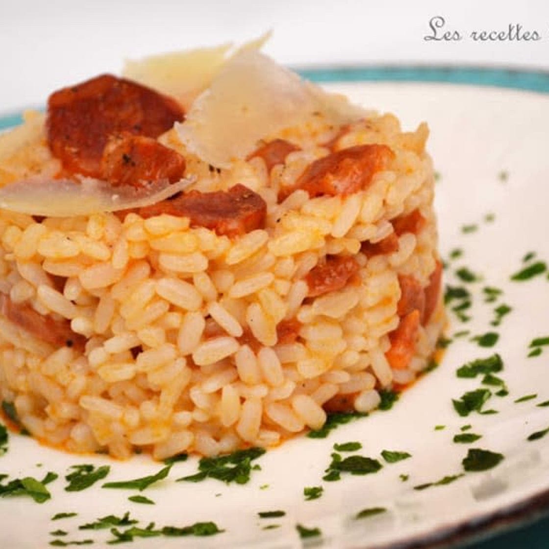 Risotto au chorizo