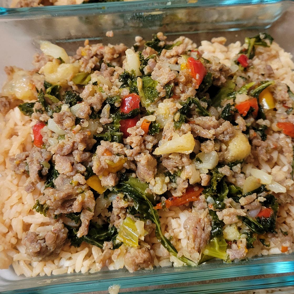 Sausage Veggie Skillet