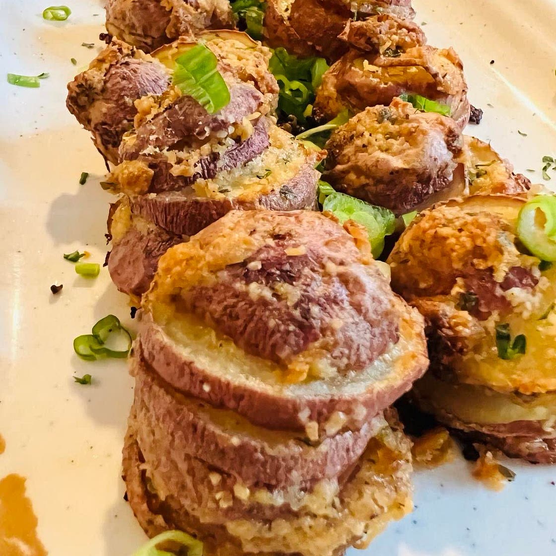 Garlic Parmesan Roasted Potatoes