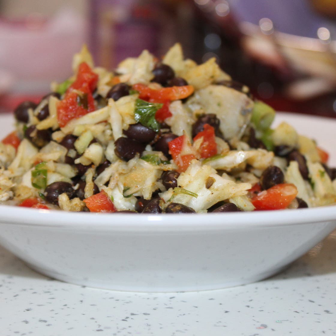Salted Cod Salad (Buljol)