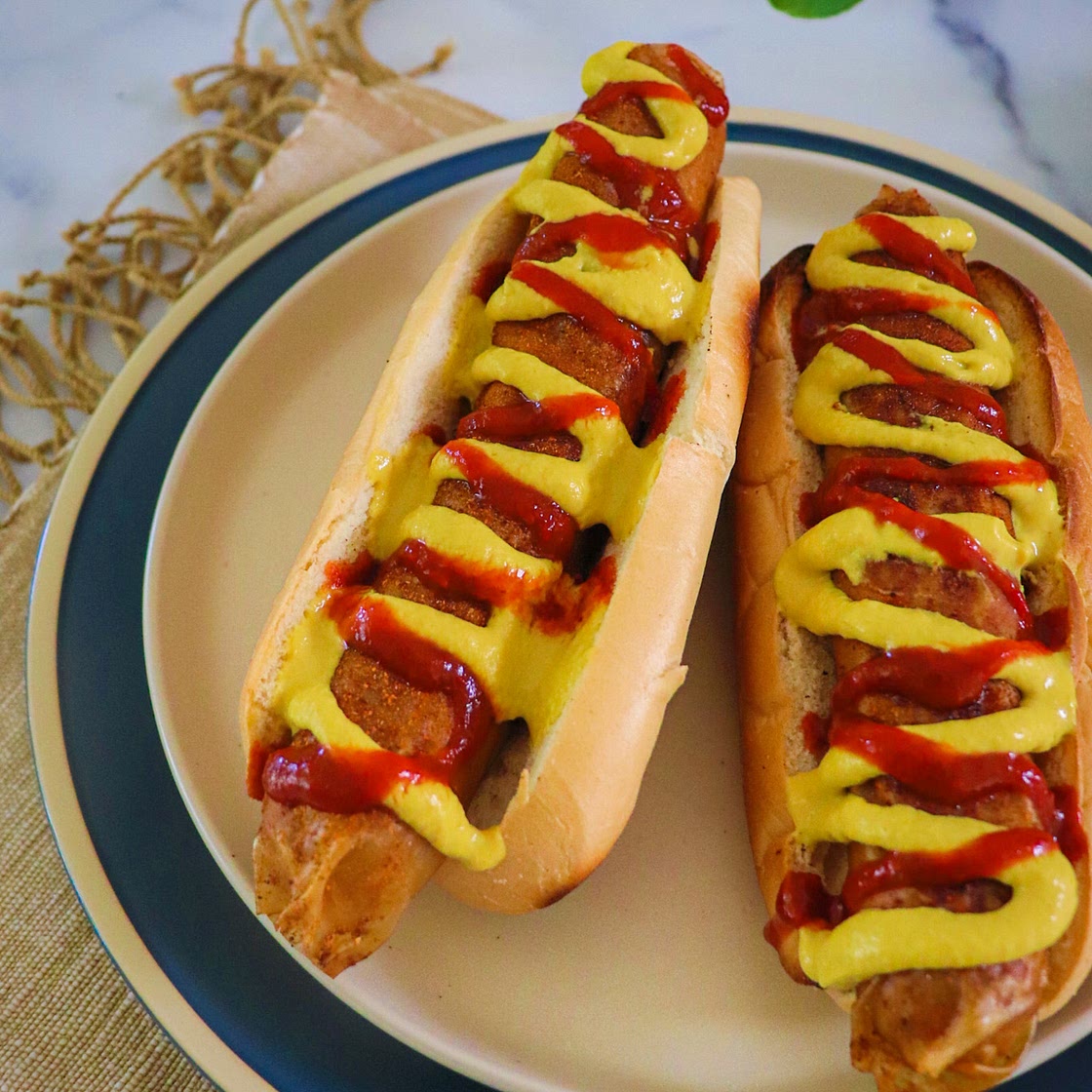 Vegan Gluten Free Hot Dogs (no carrots!)