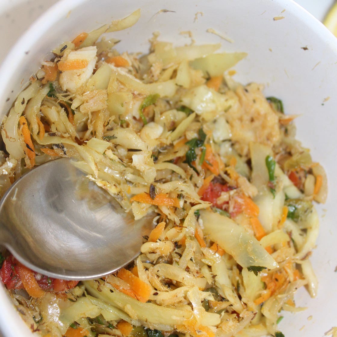Steamed Cabbage And Saltfish Recipe