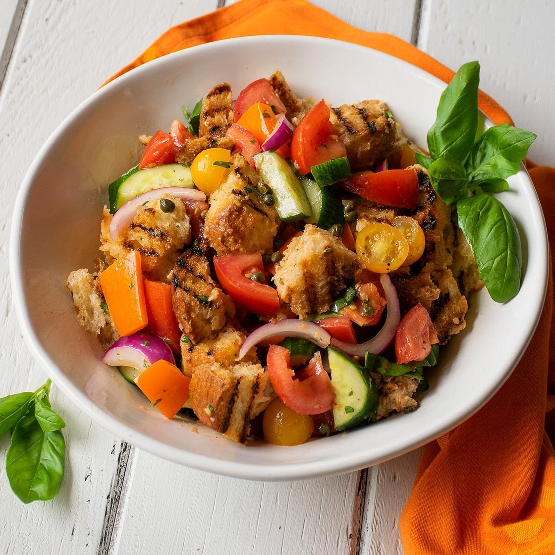 Grilled Panzanella Salad