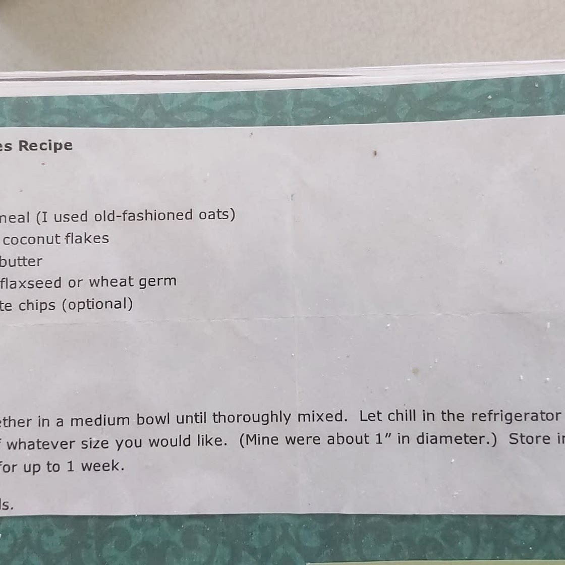 No-Bake Energy Bites Recipe